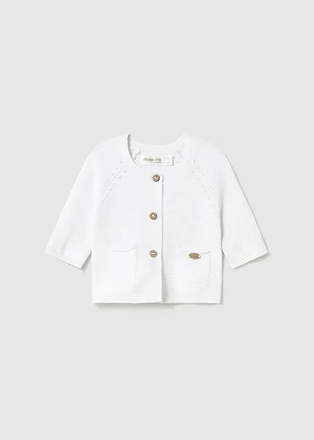 Giacca Bimba Bianco 1307 /BI by MAYORAL