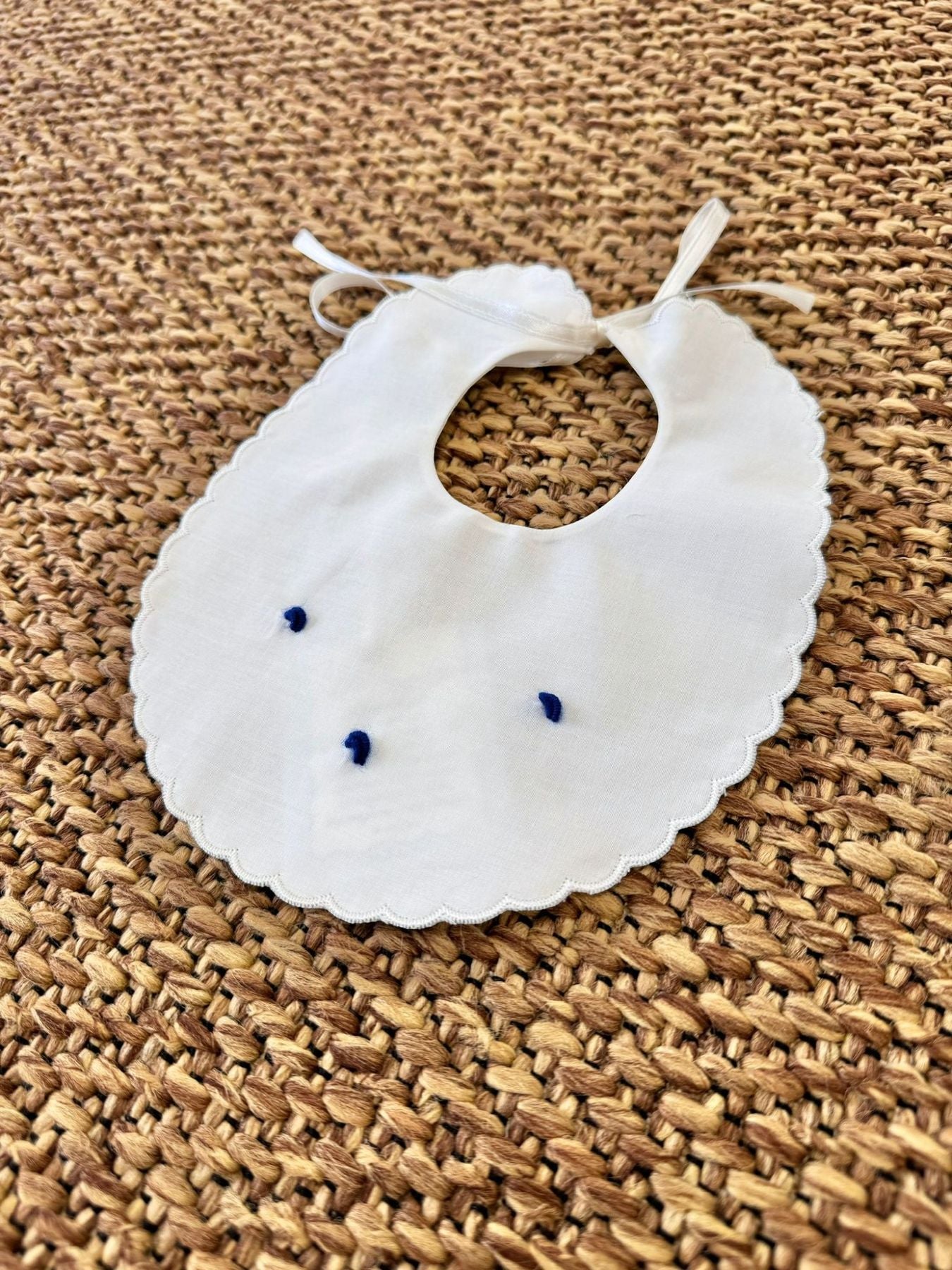 Bavetta Neonato BIANCO BENIAMINO/BV -  NANU' BABY
