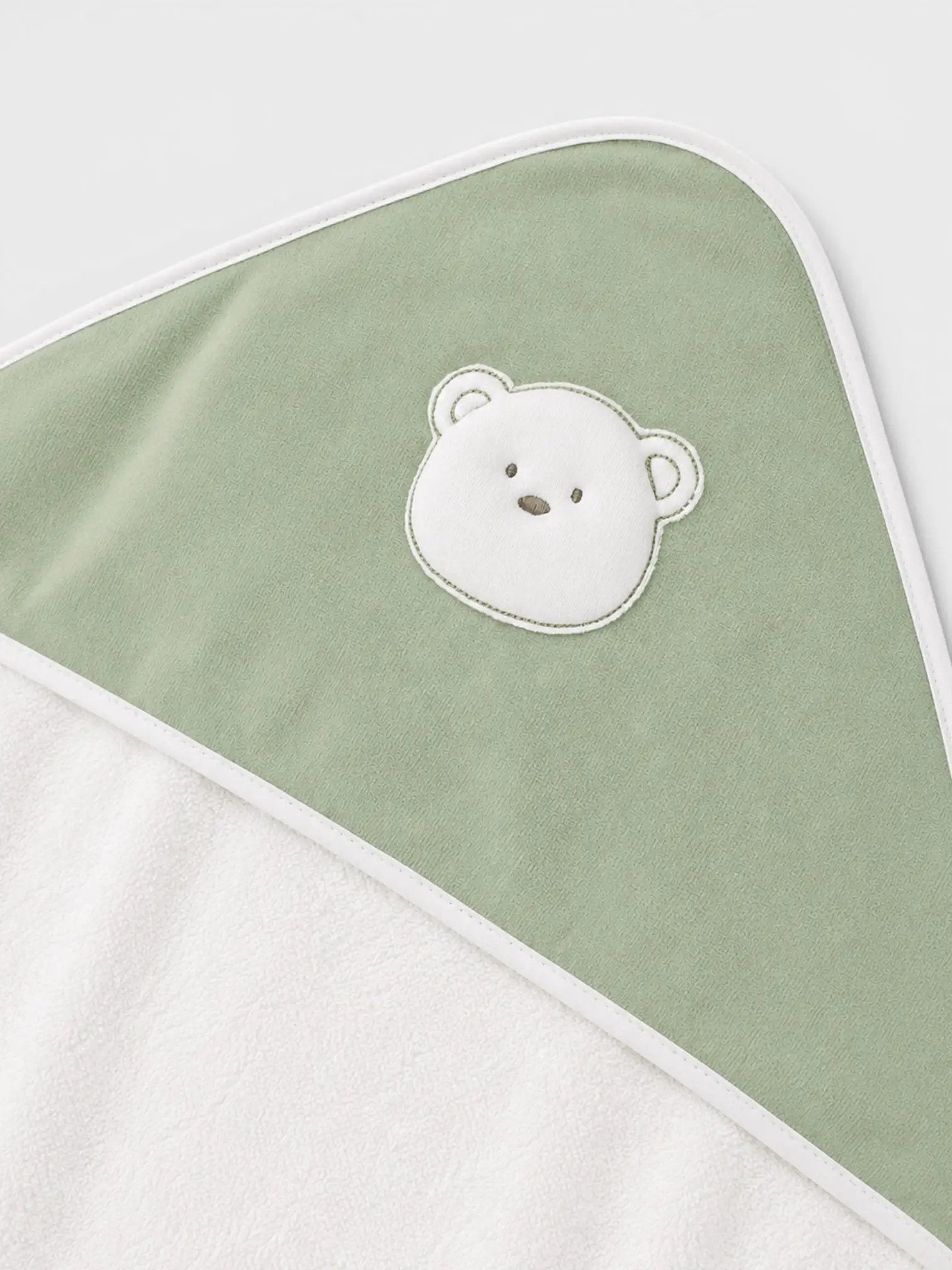 Accappatoio Neonato Verde C64620/V-A by COCCODE'