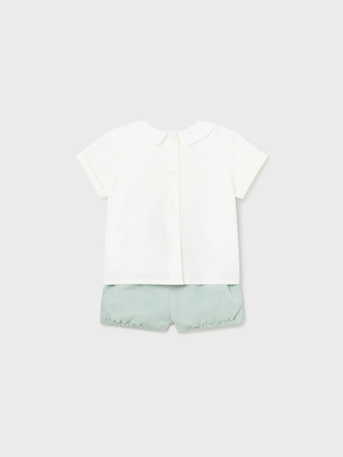 Compl.pant.corto Bimbo VERDE 1216/V -  NANU' BABY