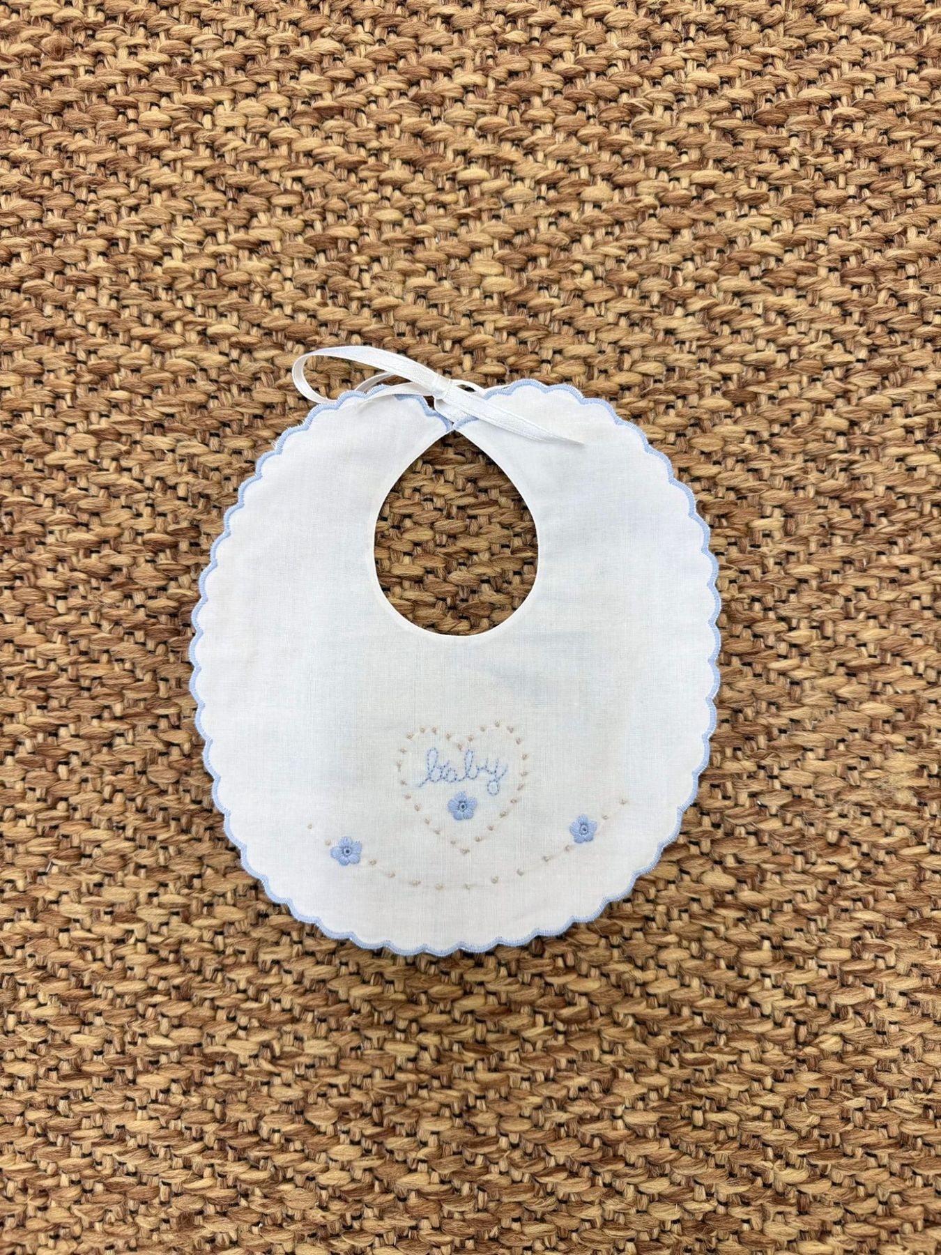 Bavetta Cielo Neonato AZZURRO BVBABYA -  NANU' BABY