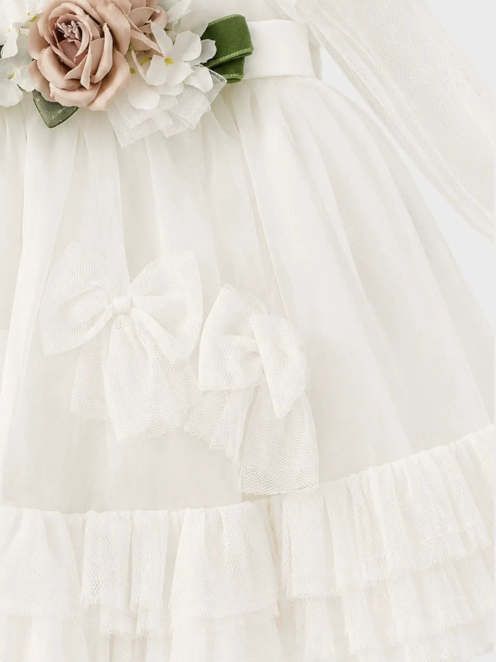 Abito Cerimonia Bimba Bianco FN108679/1898 by COLORICHIARI