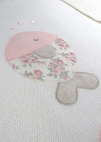 Coperta Neonata Panna FISH AND FLOWER 197/P by BABY LORD