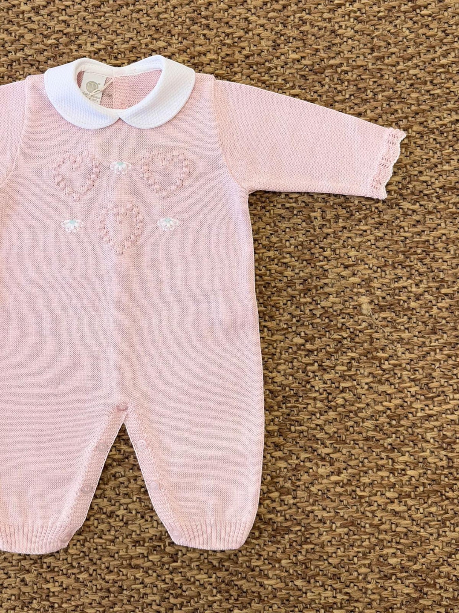 Tutina Neonata ROSA EB1910 -  NANU' BABY