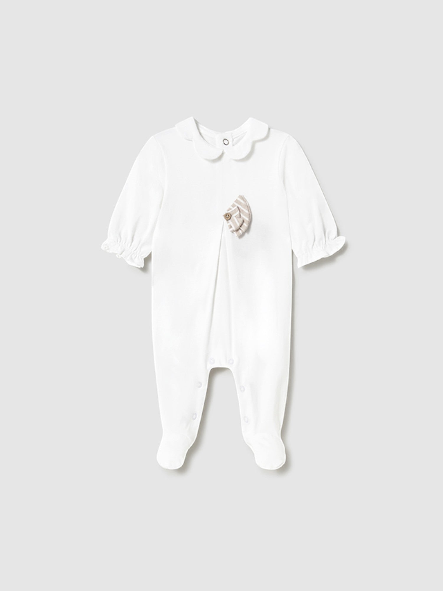 Set 2 pigiami lunghi Neonata BEIGE 1751 /BE -  NANU' BABY