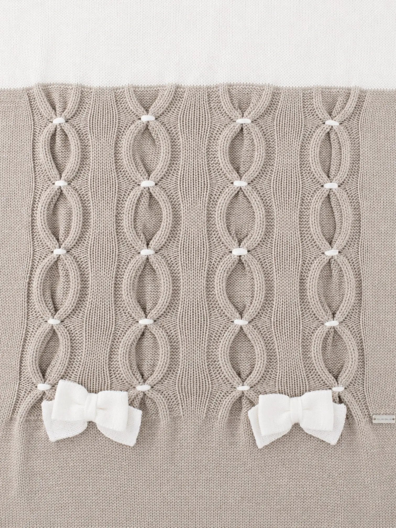 Coperta Neonata Beige FF778619/2088 by COLORICHIARI