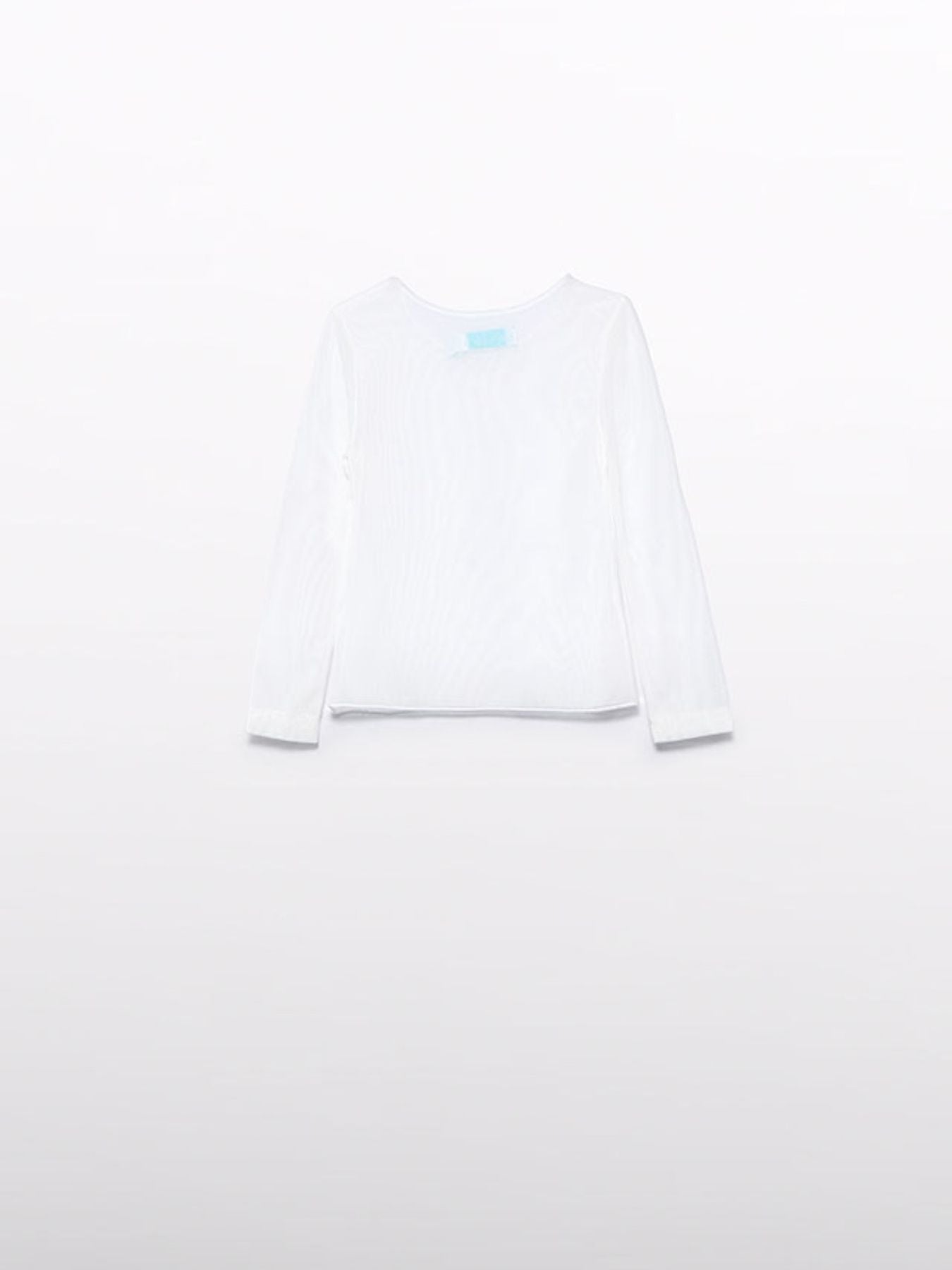 Magliette m/l tulle elastico Bimba PANNA 5669/P -  NANU' BABY