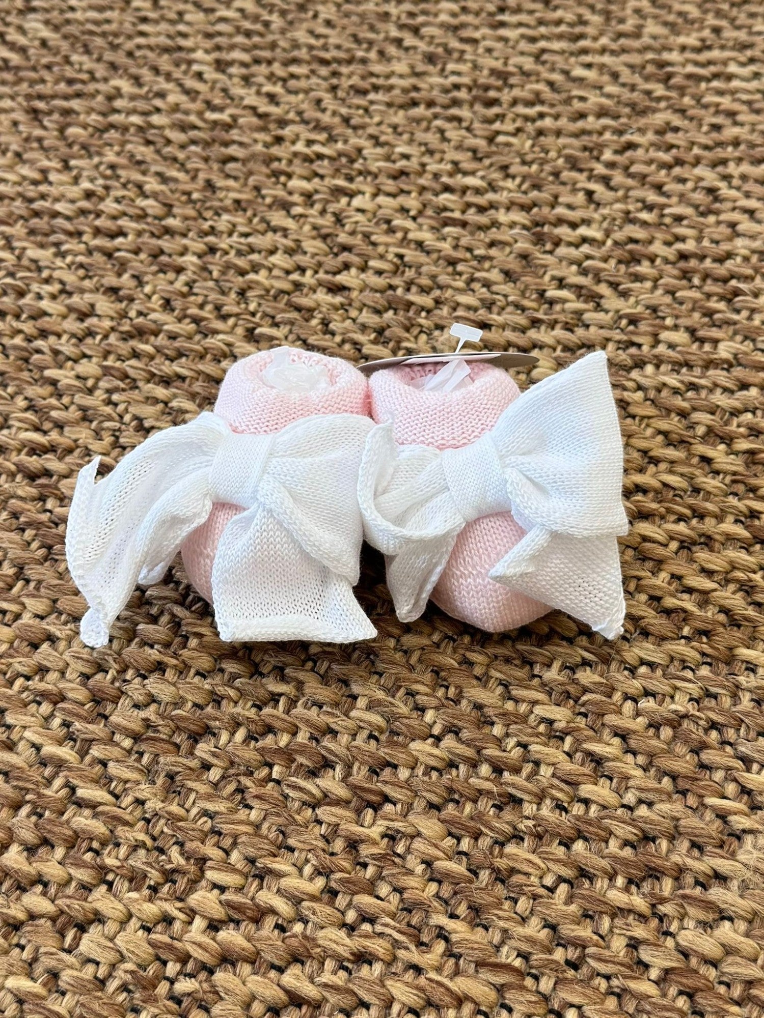 Babbucce Neonata ROSA SC61/7001 -  NANU' BABY