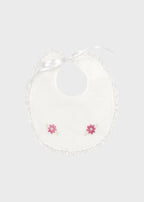 Bavetta Neonata Rosa ZULEYA/BAV-F by PICCOLA GIUGGIOLA