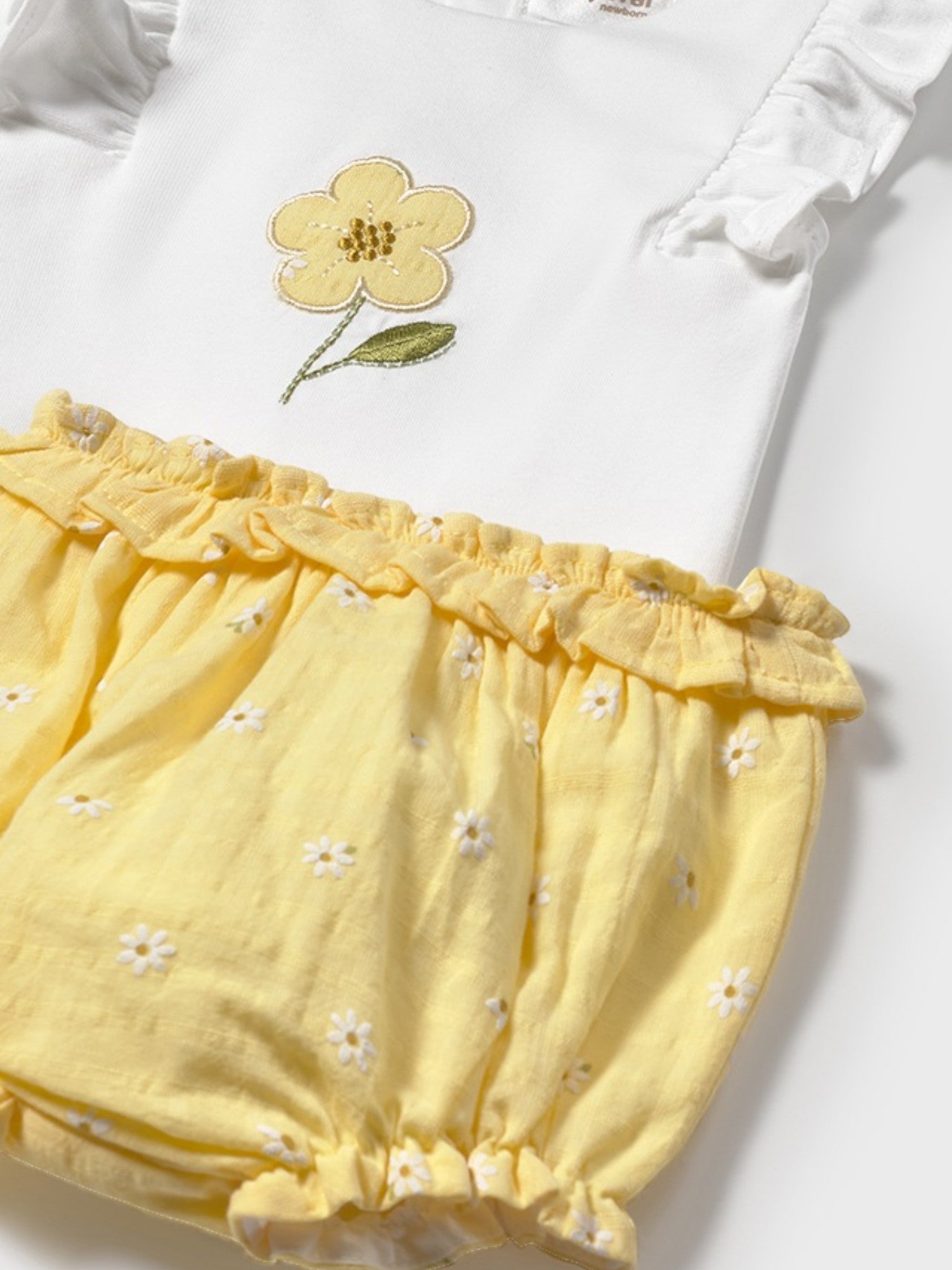 Completo short Bimba GIALLO 1255 /G -  NANU' BABY