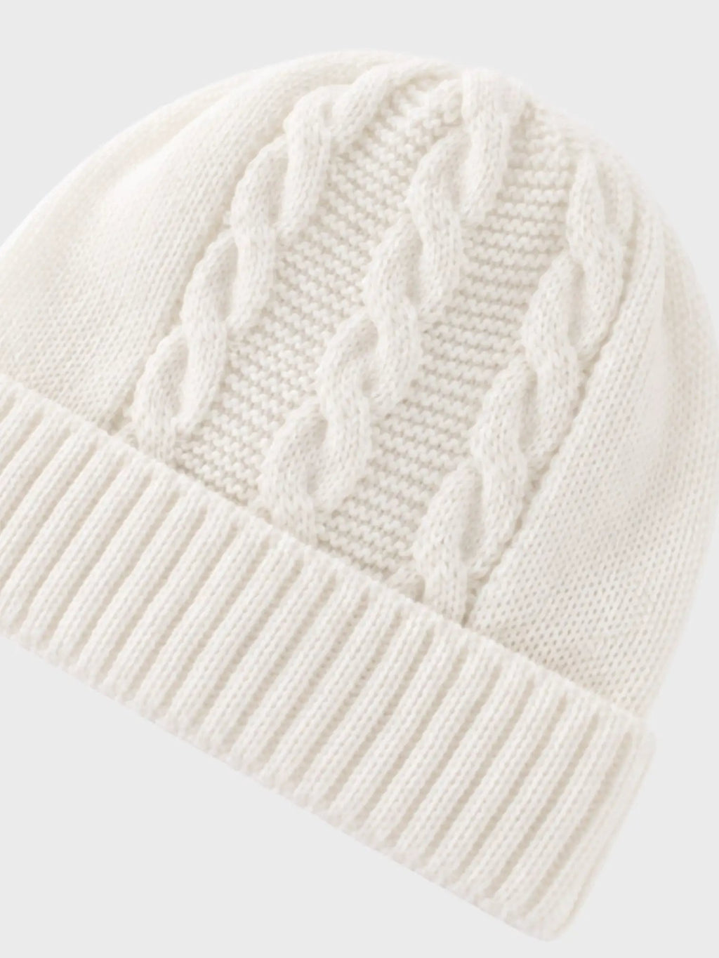 Cuffia Neonato Bianco TRECCIA 643/30 by BABY LORD