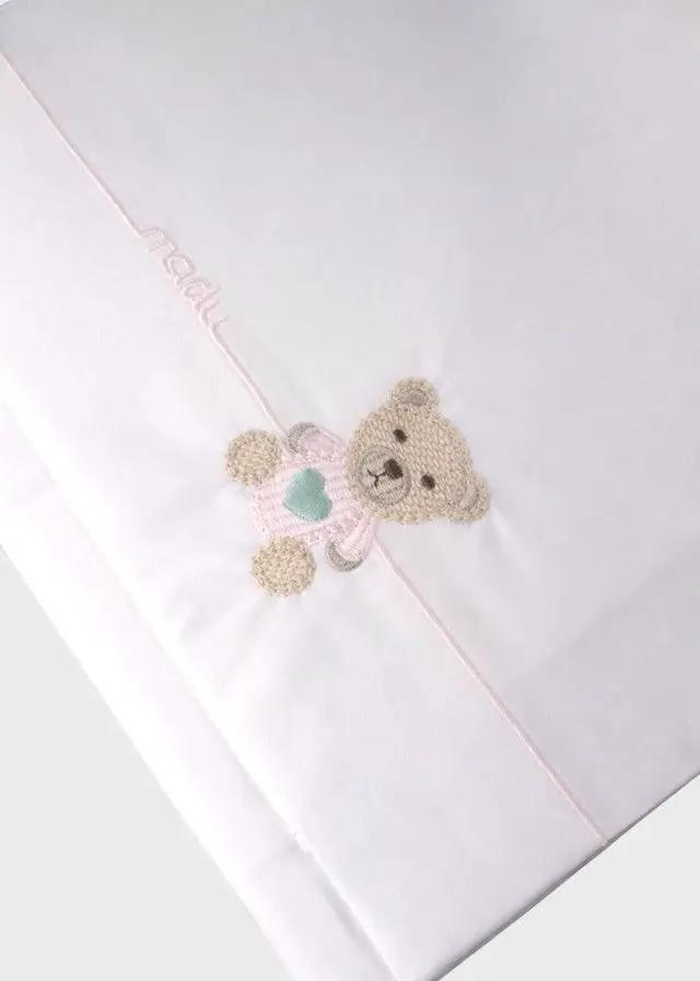 Lenzuolino Neonata Rosa EK60LE/R by MARLU'