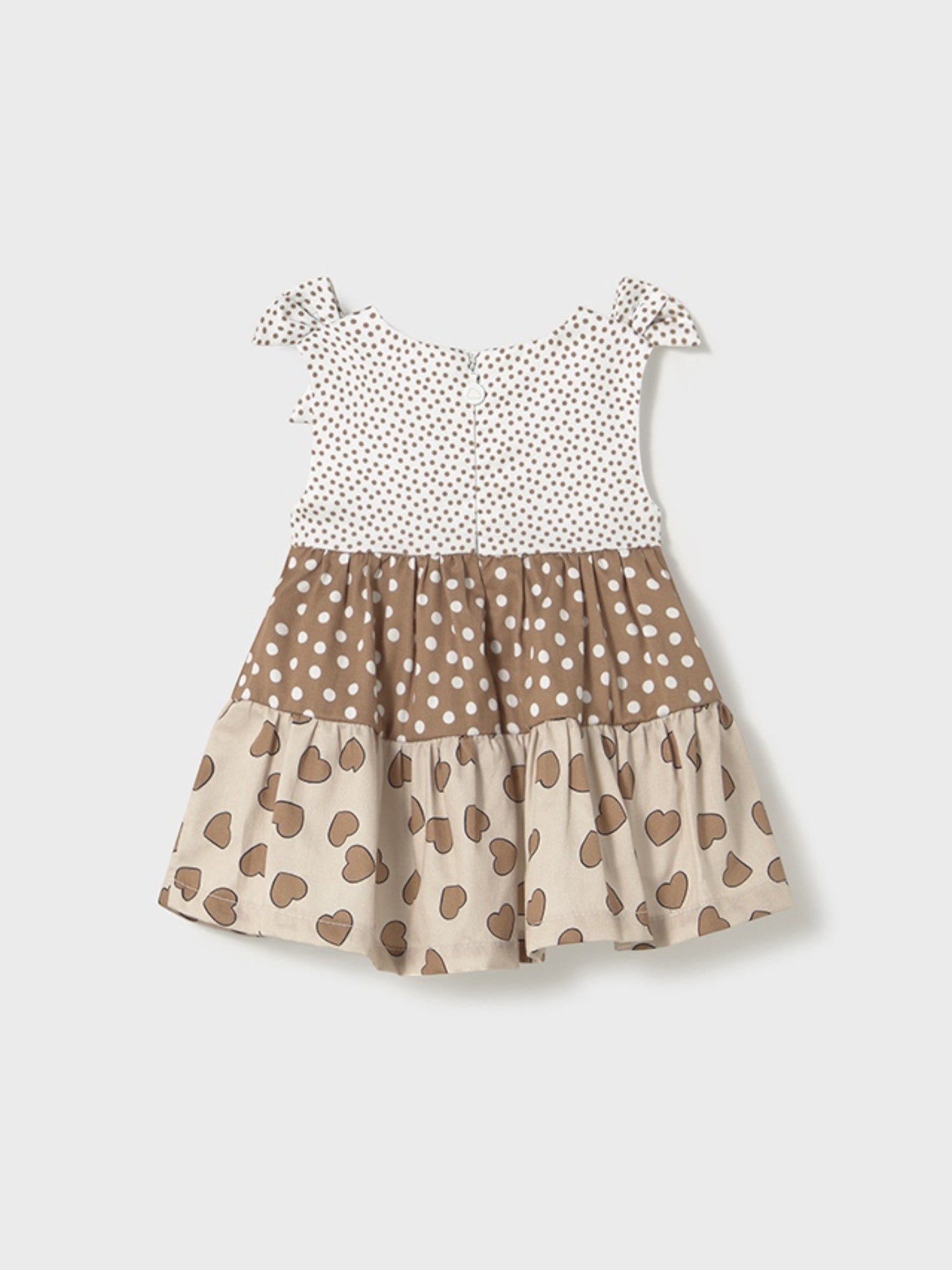 Abito combinato Bimba BEIGE 1868 /BE -  NANU' BABY