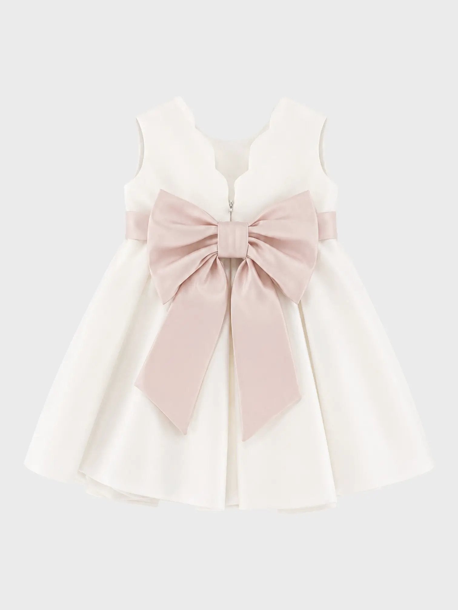 Abito Cerimonia Bimba Rosa FB098/R by FLO' SARTORIA ITALIANA