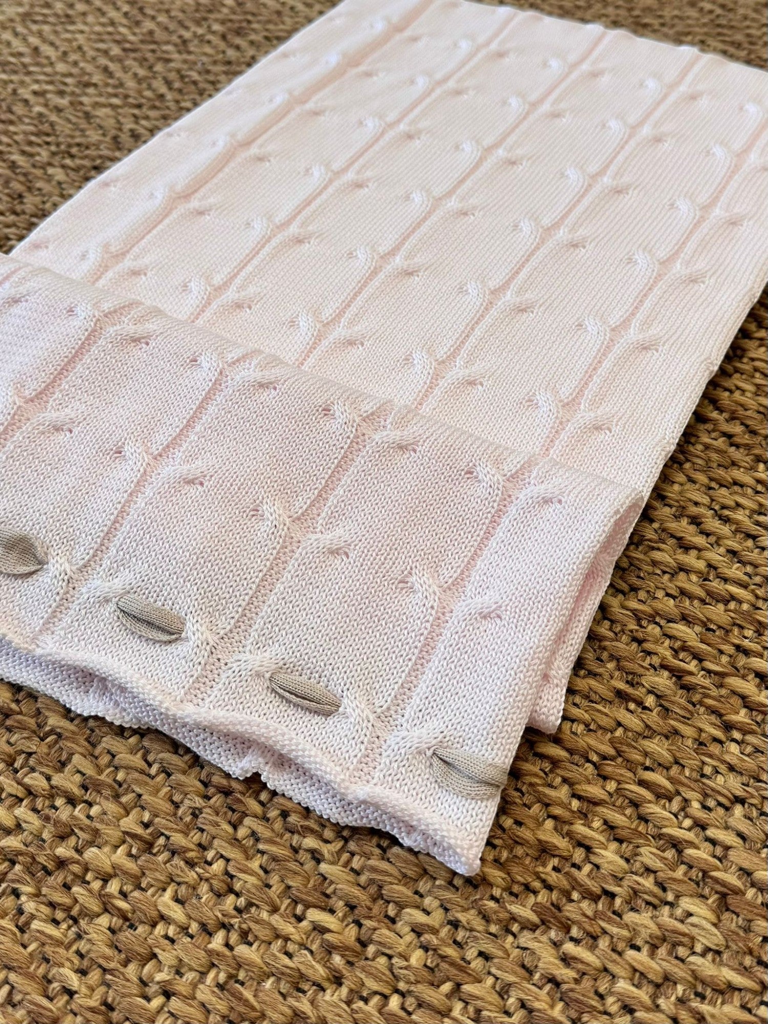 Coperta Neonata ROSA EB4280 -  NANU' BABY
