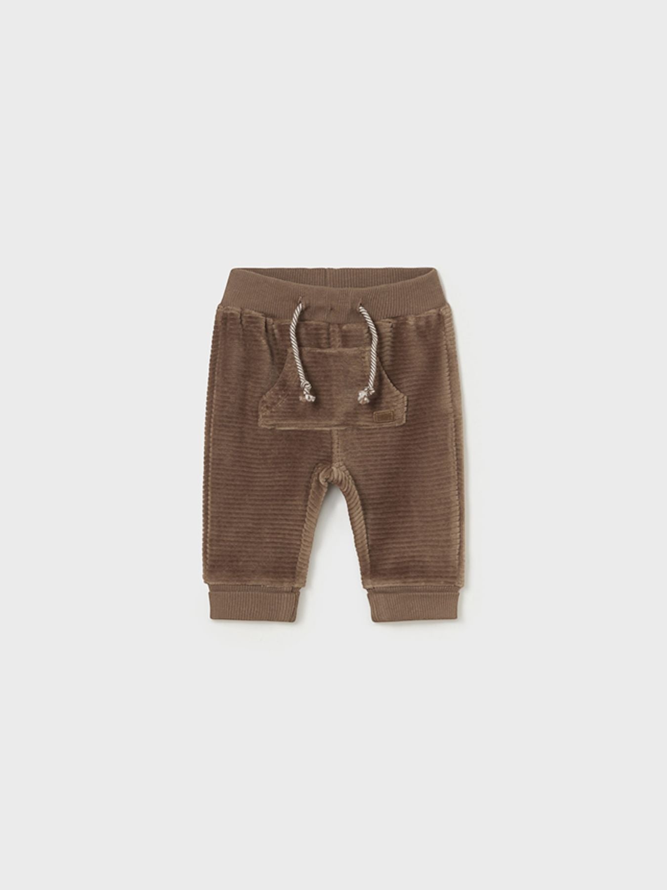 Pantalone lungo punto panno Bimbo MARRONE 1N-2525/MR -  NANU' BABY
