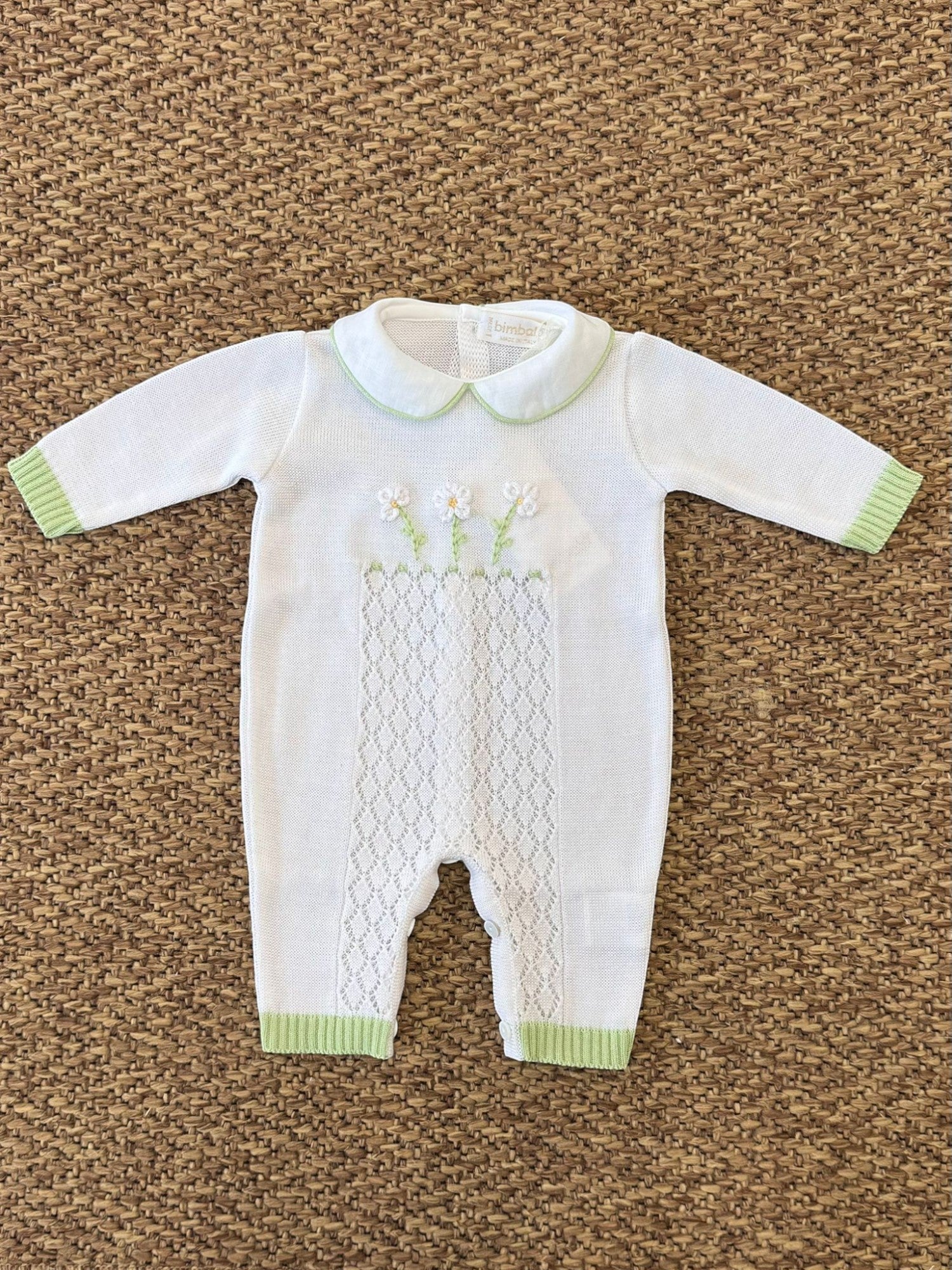 Tutina Neonata BIANCO 7566 -  NANU' BABY
