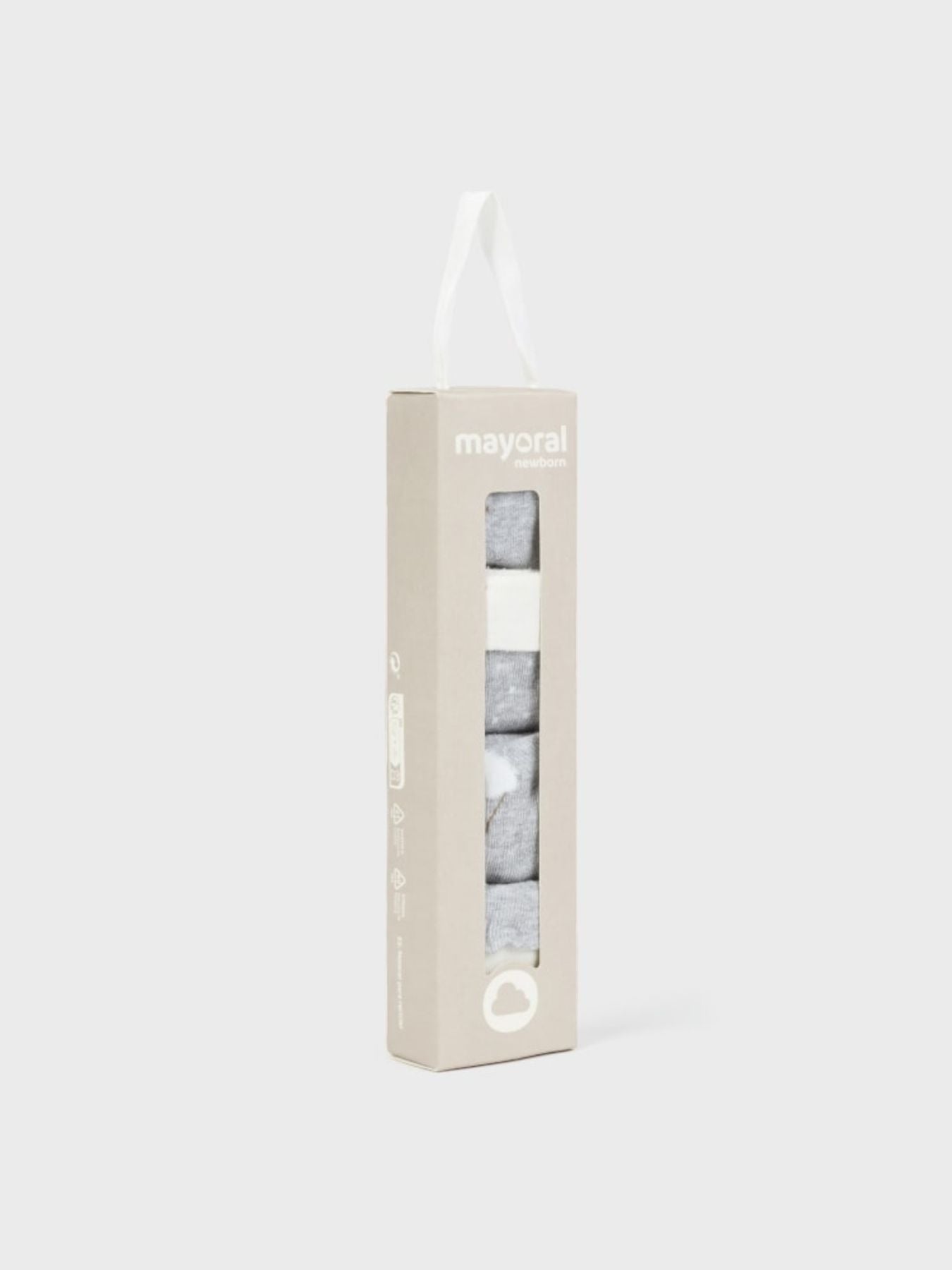 Set 4 calze  GRIGIO 2G-9762/GR -  NANU' BABY