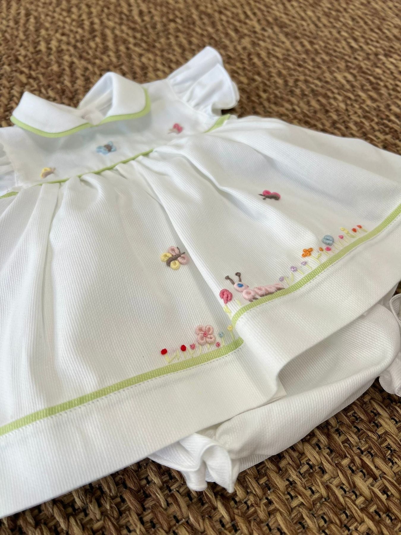 Completo 2 pezzi Bimba BIANCO HUNKAR/VT -  NANU' BABY