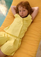 Abito Bimba Giallo 5287/39 by ABEL & LULA