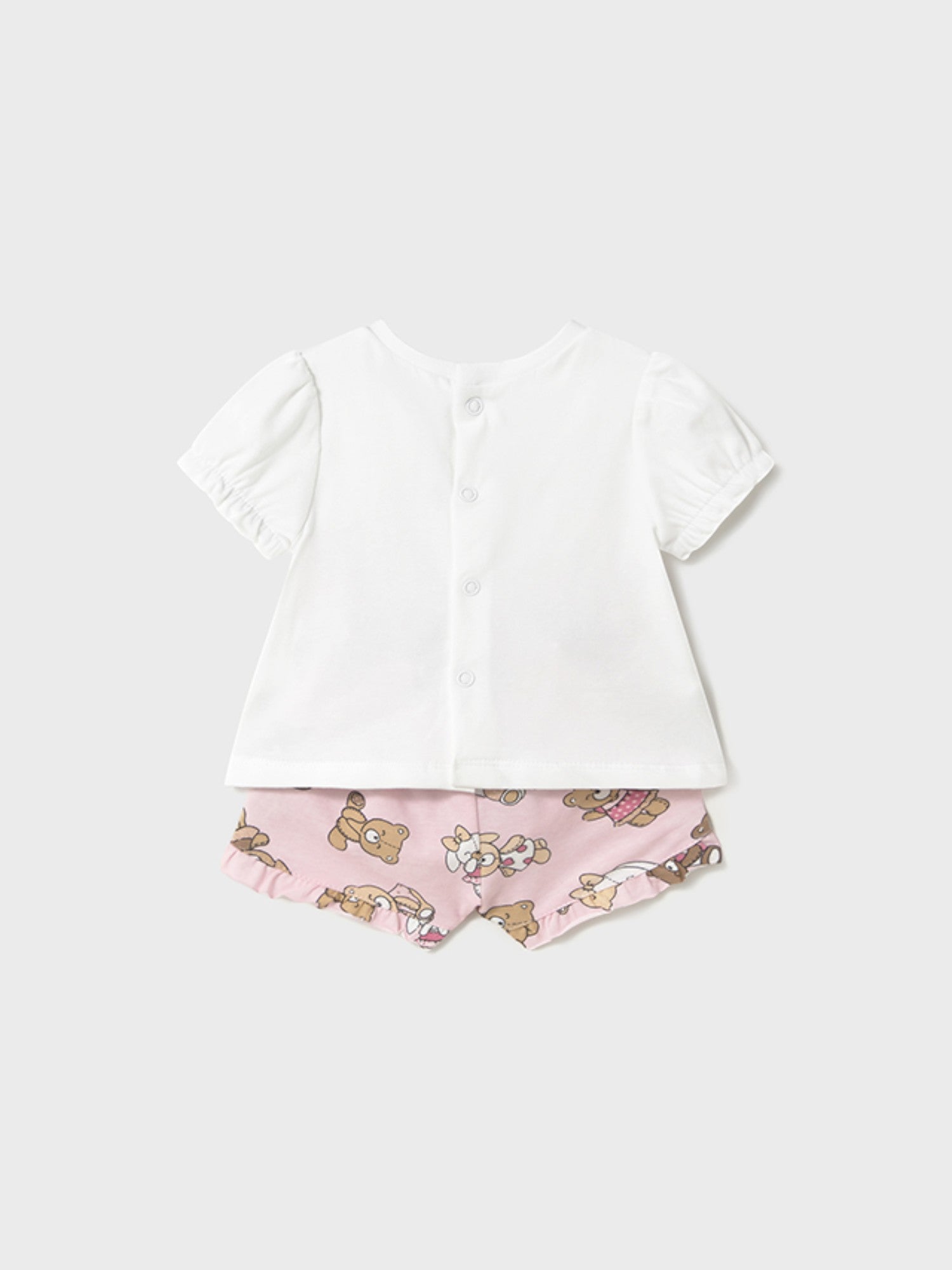 Completo short Bimba ROSA 1256 /R -  NANU' BABY