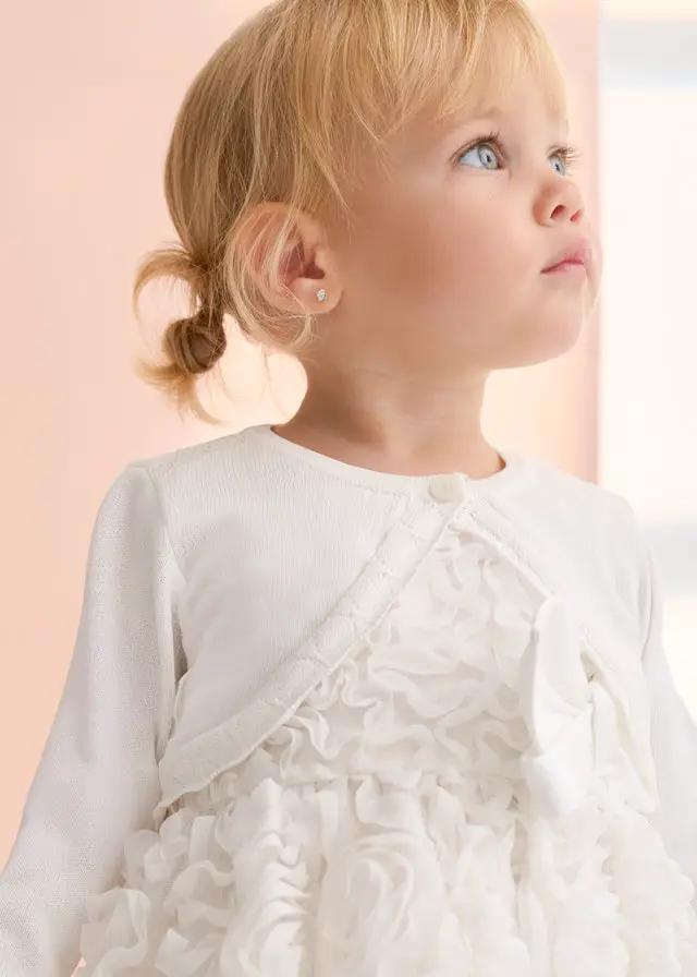 Giacca Bimba Bianco 5301/26 by ABEL & LULA