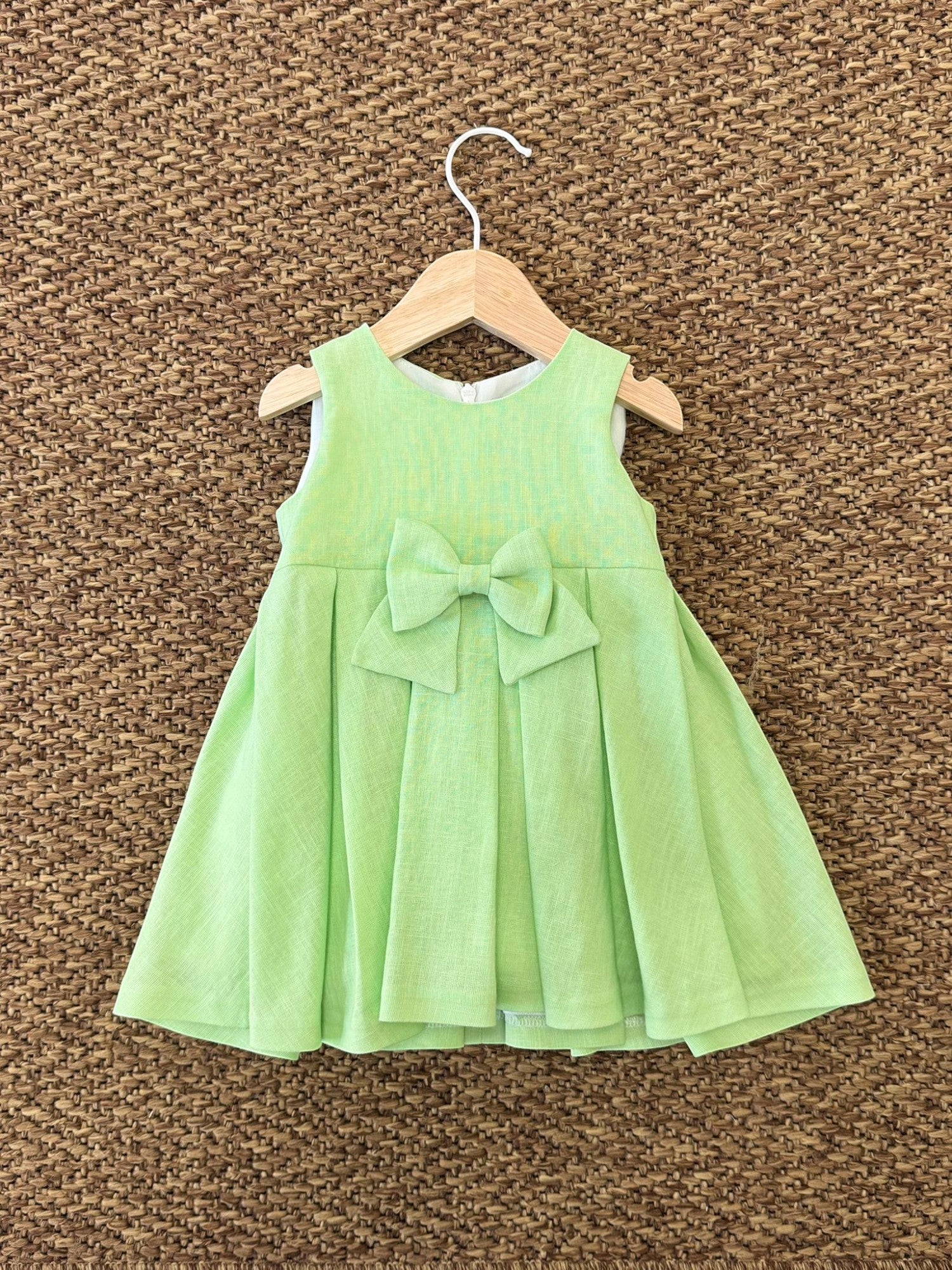 Abito Bimba VERDE FF39007/T26/V -  NANU' BABY