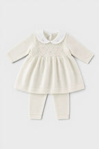 Completo nascita Neonata Bianco ROSELLINE 433/3031 by BABY LORD
