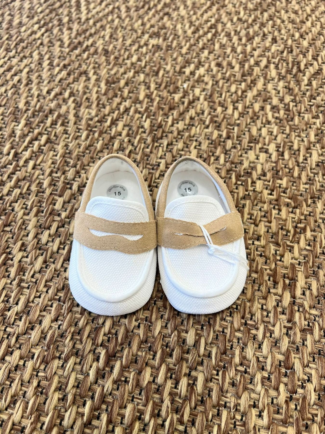Mocassino Bimbo BEIGE SM3992/T088 -  NANU' BABY