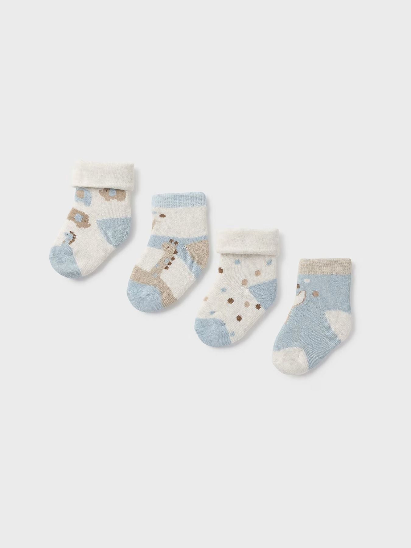 Set 4 calze  BLU 1D-9759/PB -  NANU' BABY