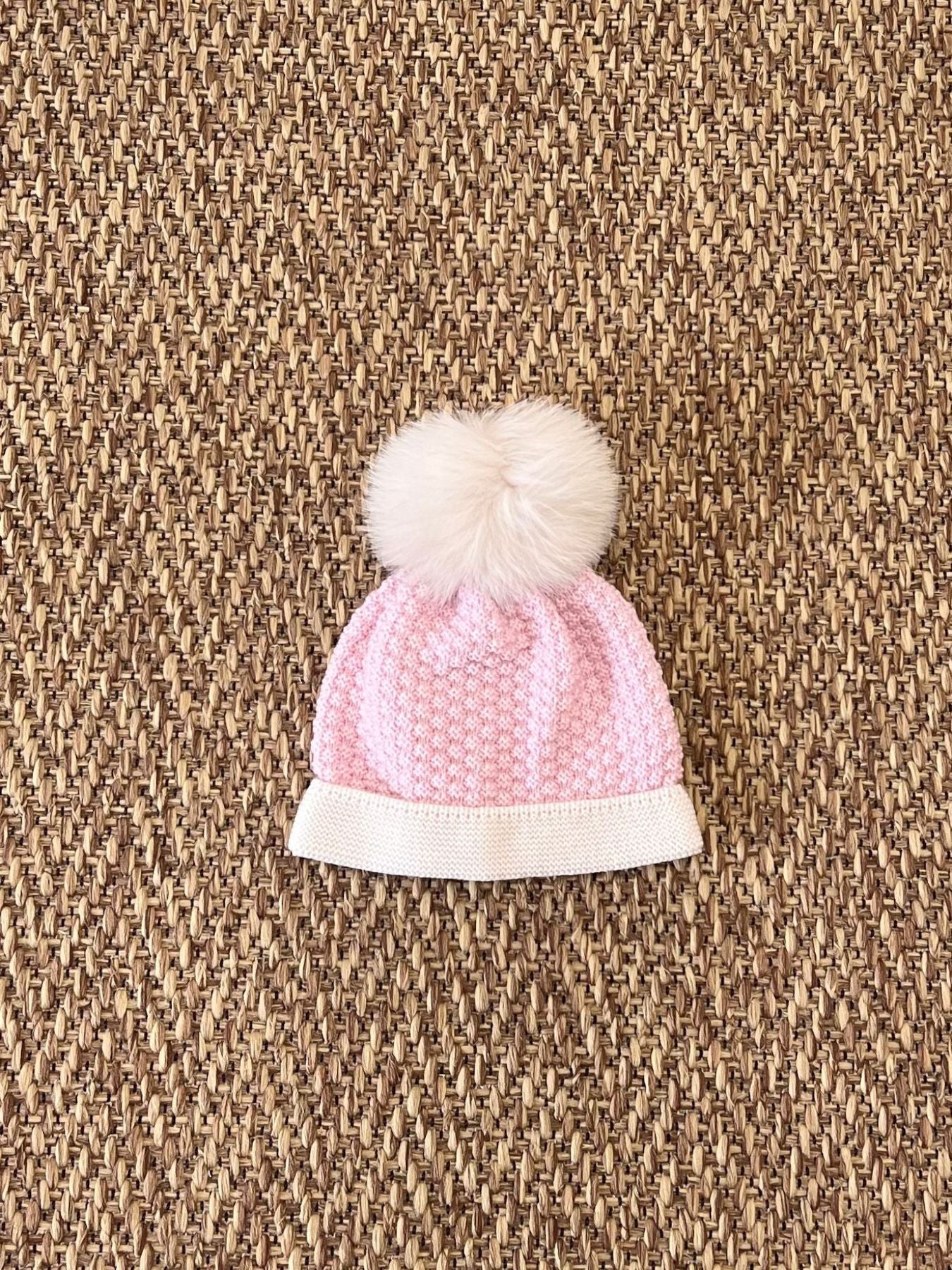 Cuffia Mongolfiera Neonata MARSALA IB5371/M -  NANU' BABY