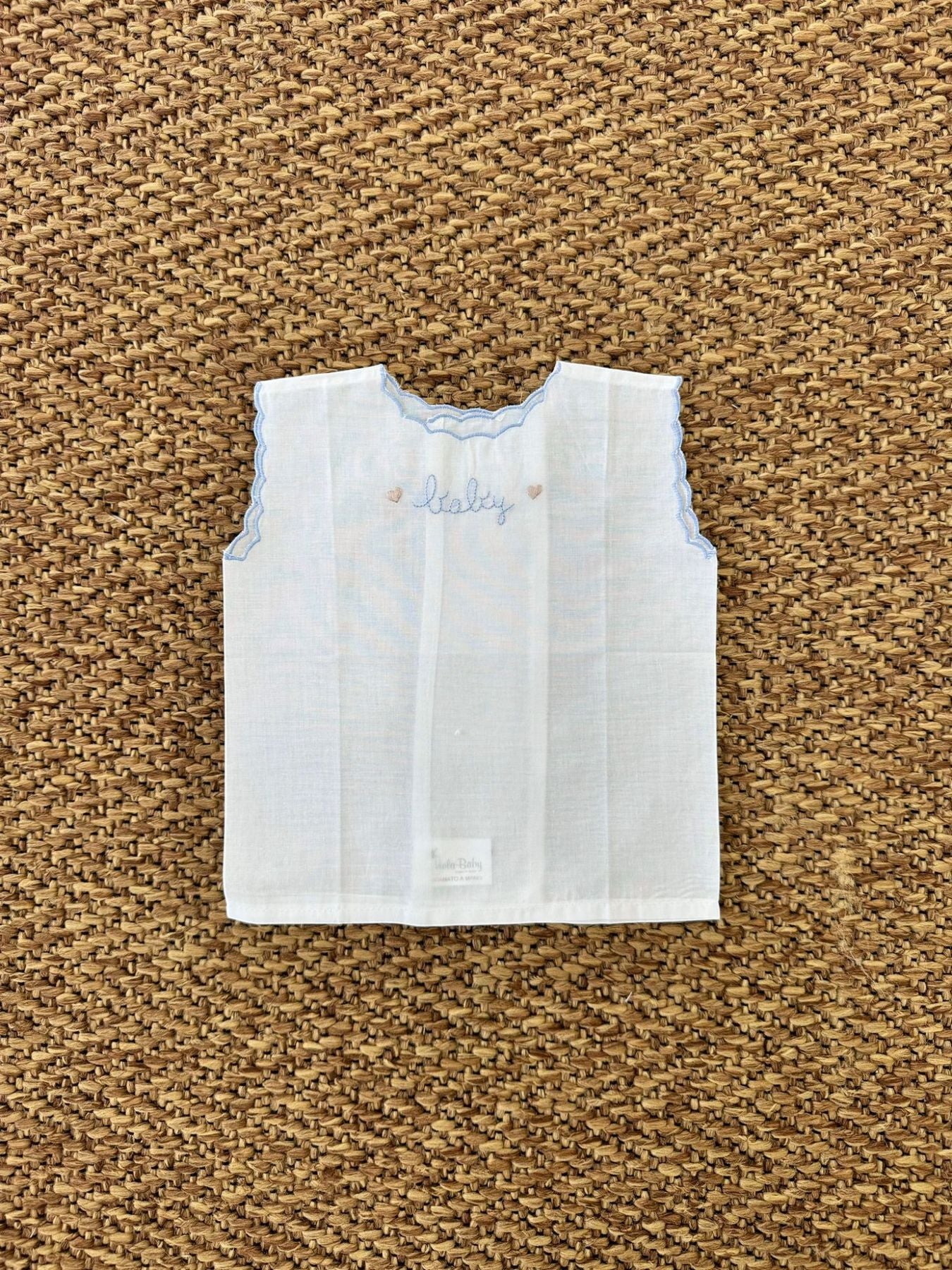 Camicina Neonato TORTORA BABY CUORI CAM 10/C -  NANU' BABY