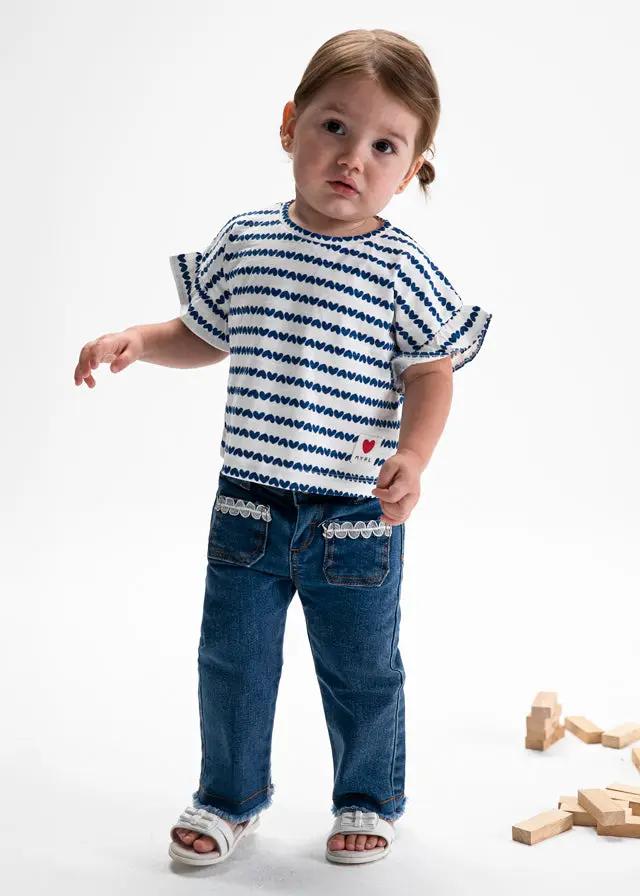 T-shirt Bimba Blu 1082/15 by MAYORAL