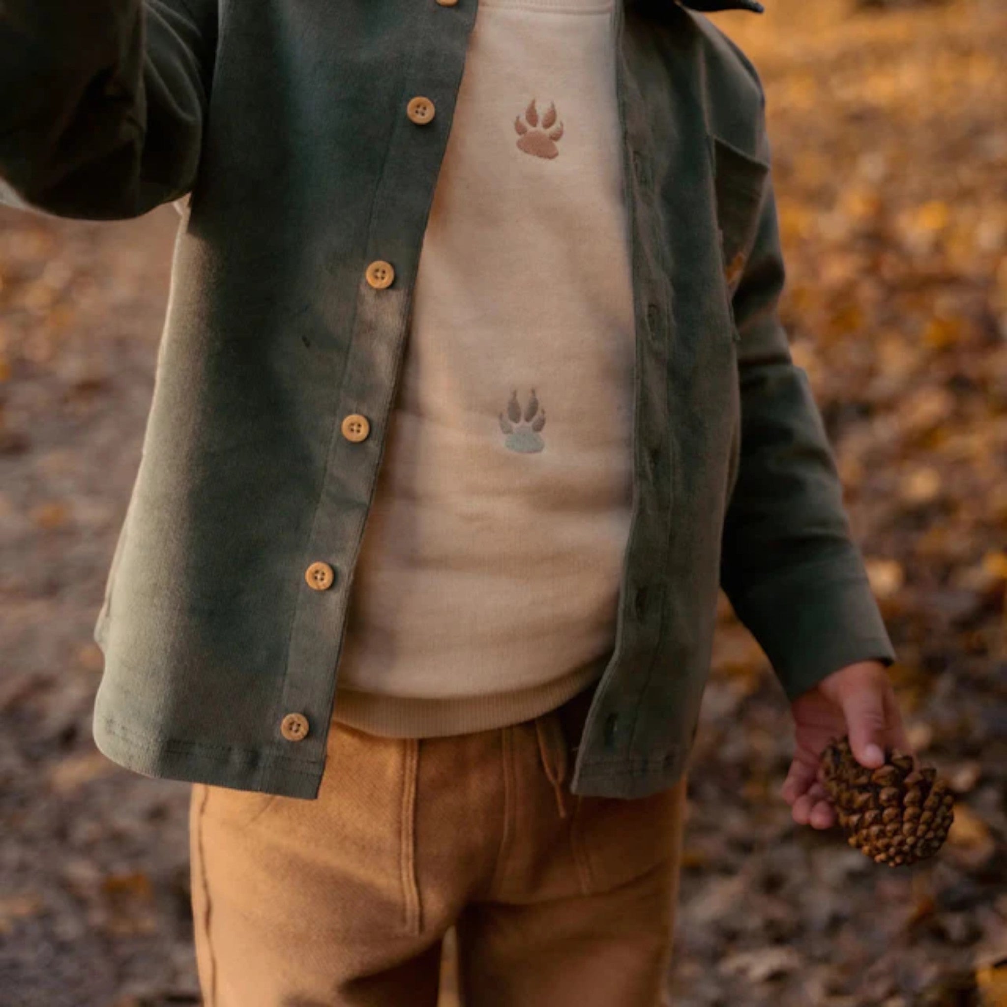 Tracksuit bottoms - Friends of the Forest Boy Brown CL25093055