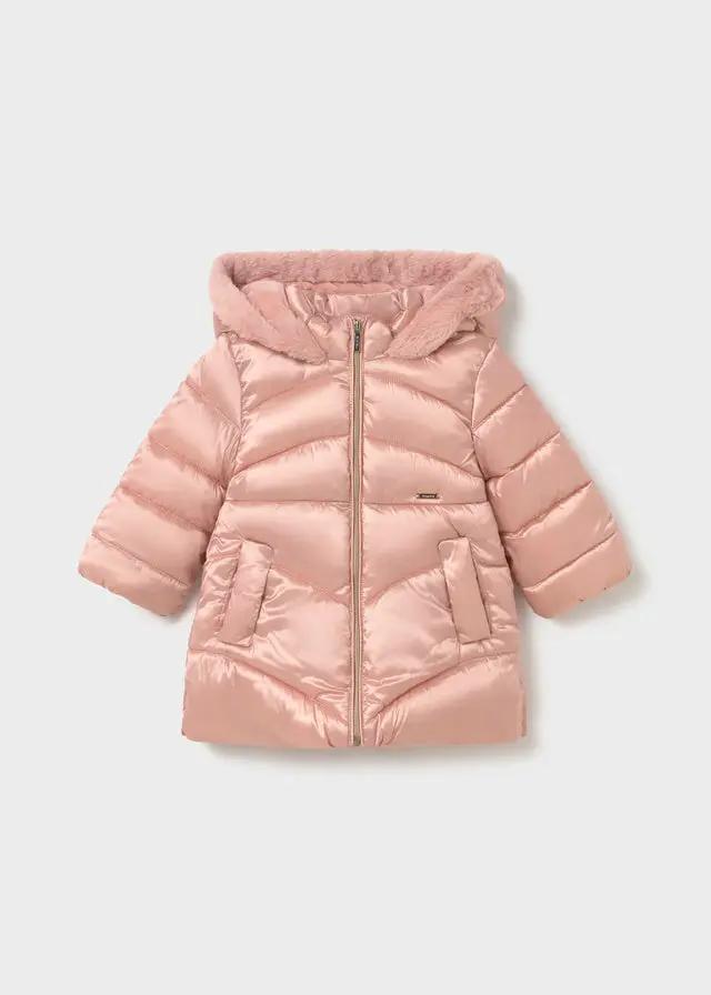 Cappotto Bimba Rosa 2440/27 by MAYORAL