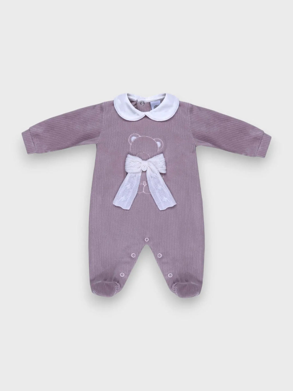 Tutina a coste Neonata Rosa IS6714/R by MARLU'