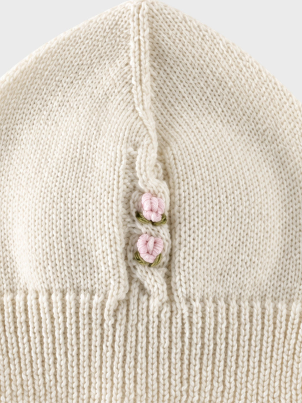 Cuffia Neonata Rosa OLLY/CU-R
