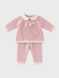Completo nascita Neonata Rosa 7767 Fiocco
