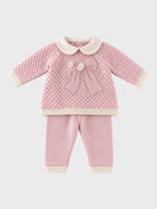 Completo nascita Neonata Rosa 7767 Fiocco