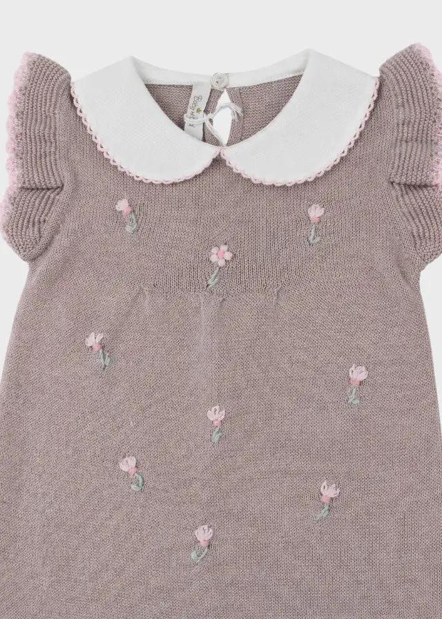 Tutina Neonata Avorio MARGHERITE 363 by BABY LORD
