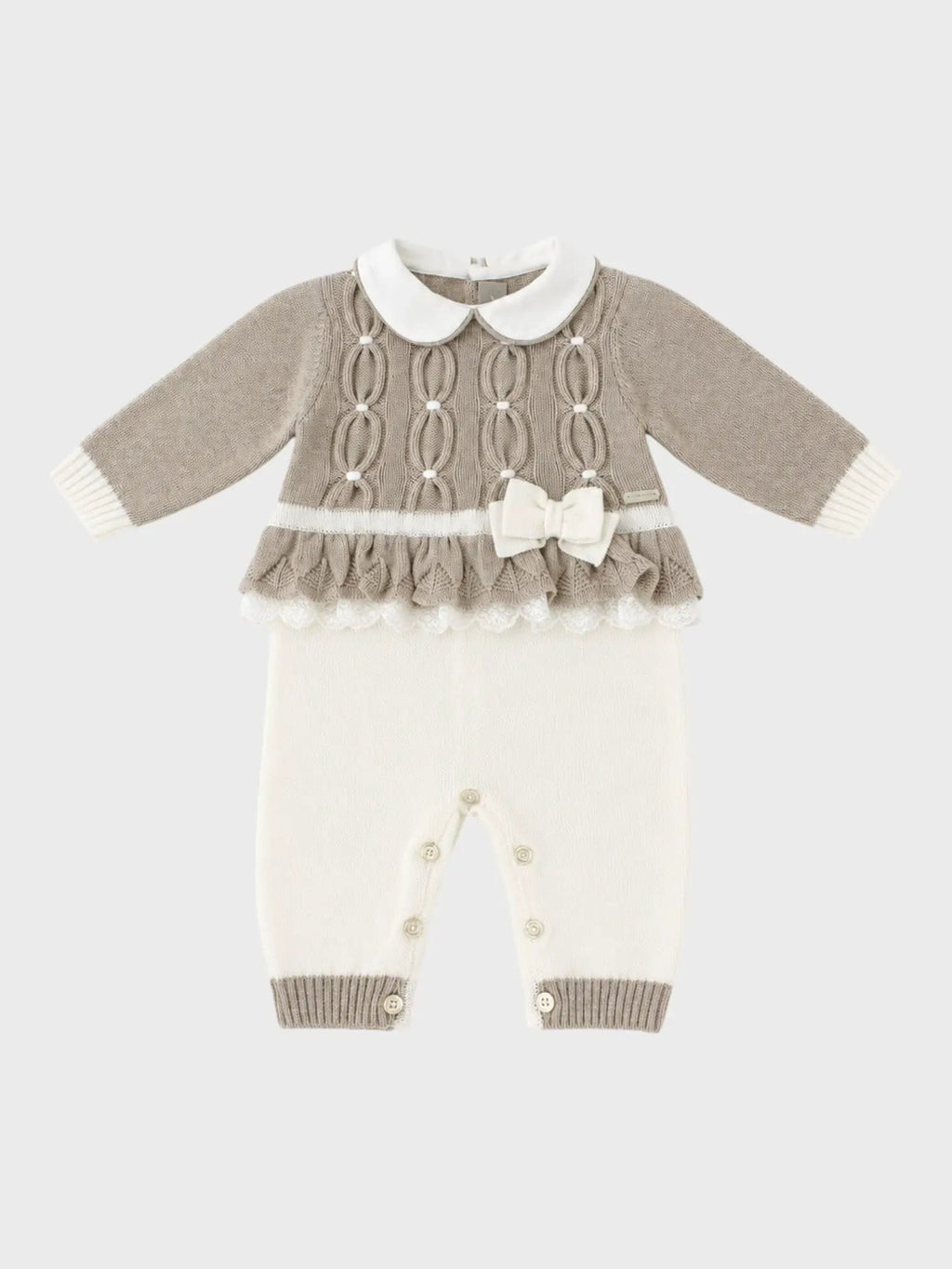 Tutina Neonata Beige FF168620/2088 by COLORICHIARI