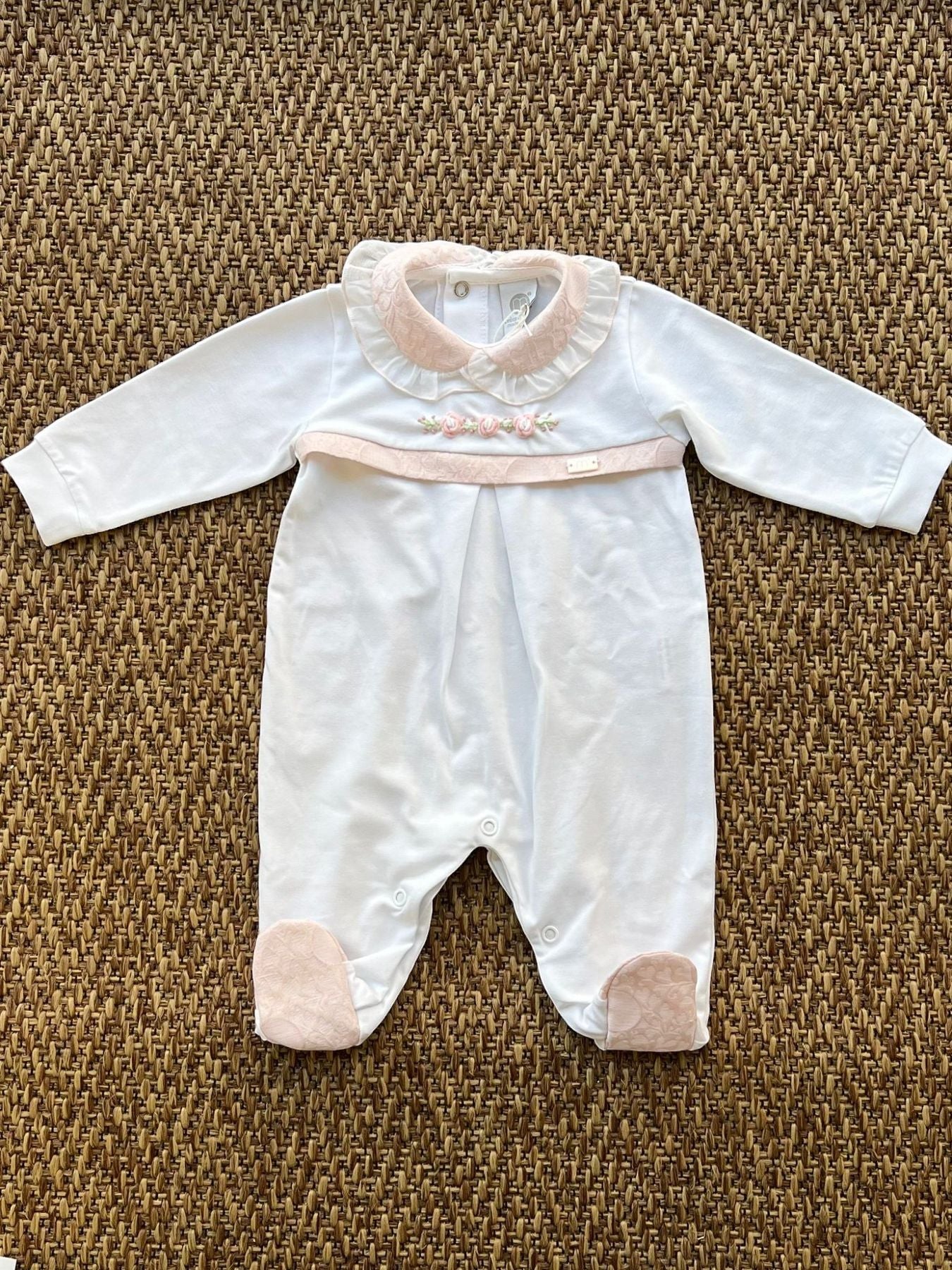 Tutina Neonata BIANCO EP2714 -  NANU' BABY
