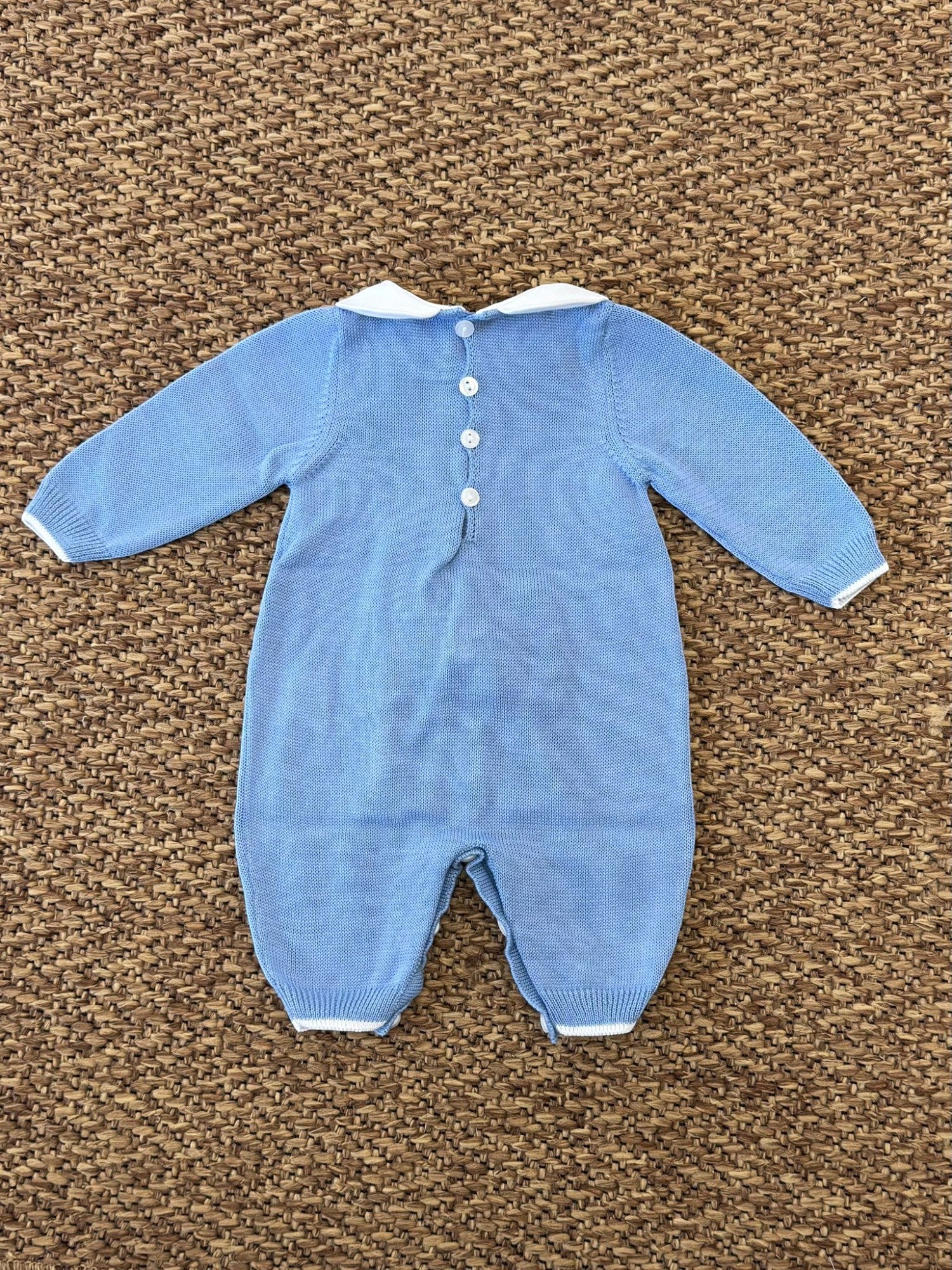 Tutina Neonato AZZURRO T62L/1201 -  NANU' BABY