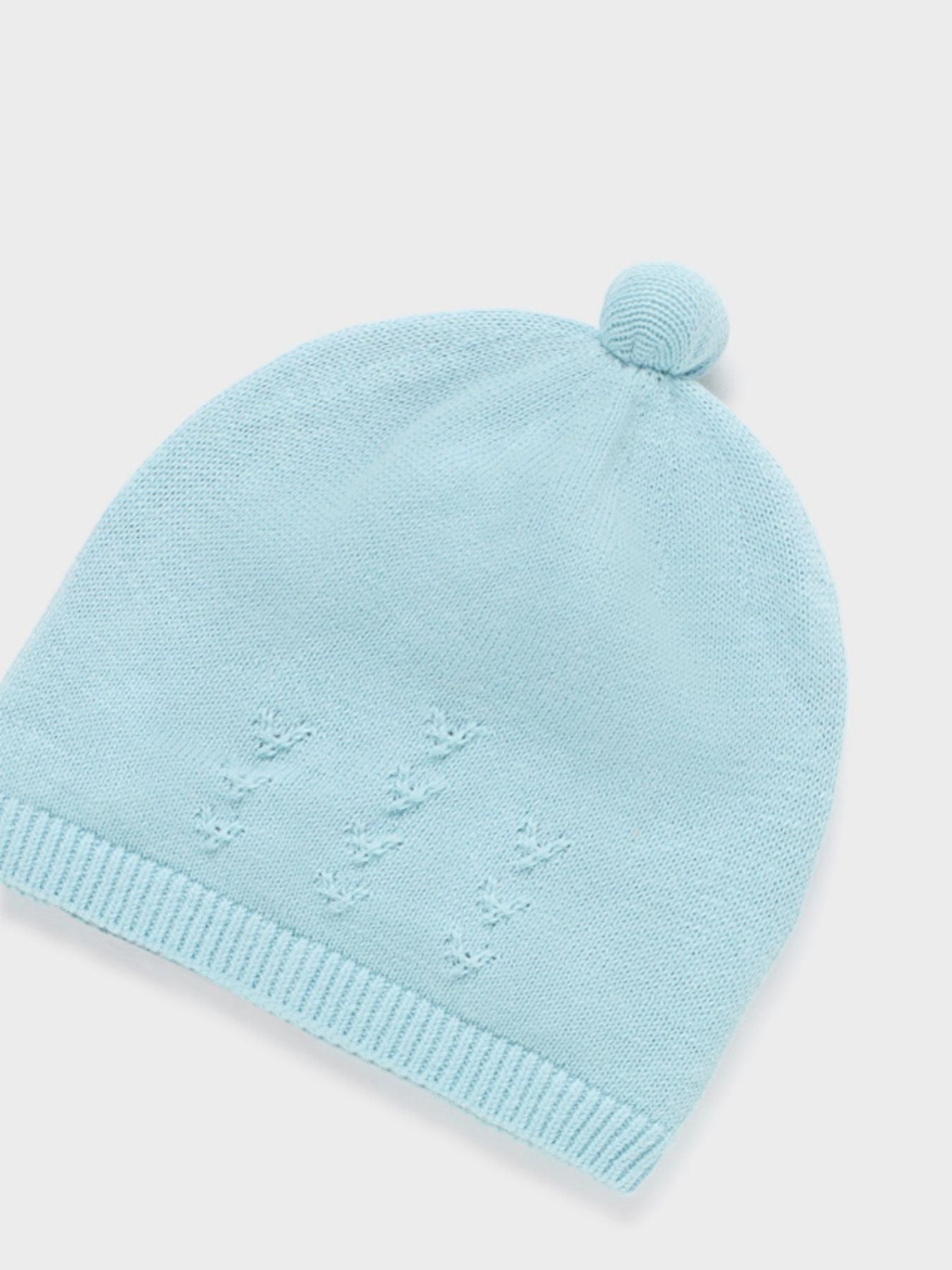Cuffia maglia Neonato CIELO 9717/C -  NANU' BABY