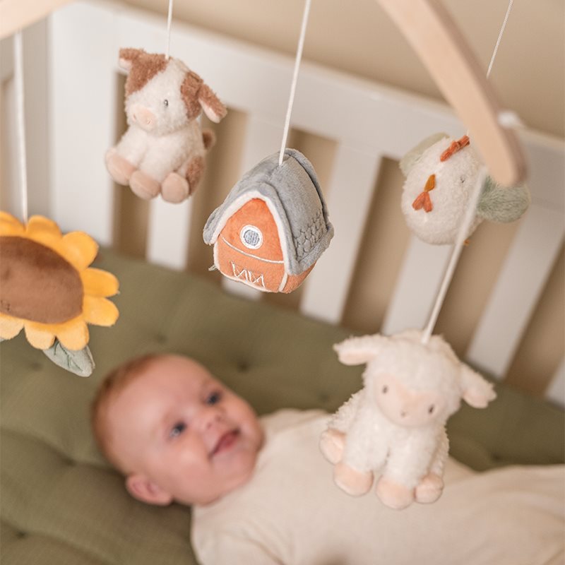 Giostrina musicale in legno Piccola Fattoria  MULTICOLORE LD8818 -  NANU' BABY