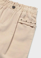 Pantaloni Bimba Avorio 2553/22 by MAYORAL