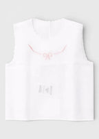 Camicina Neonata Panna C00942/R by COCCODE'