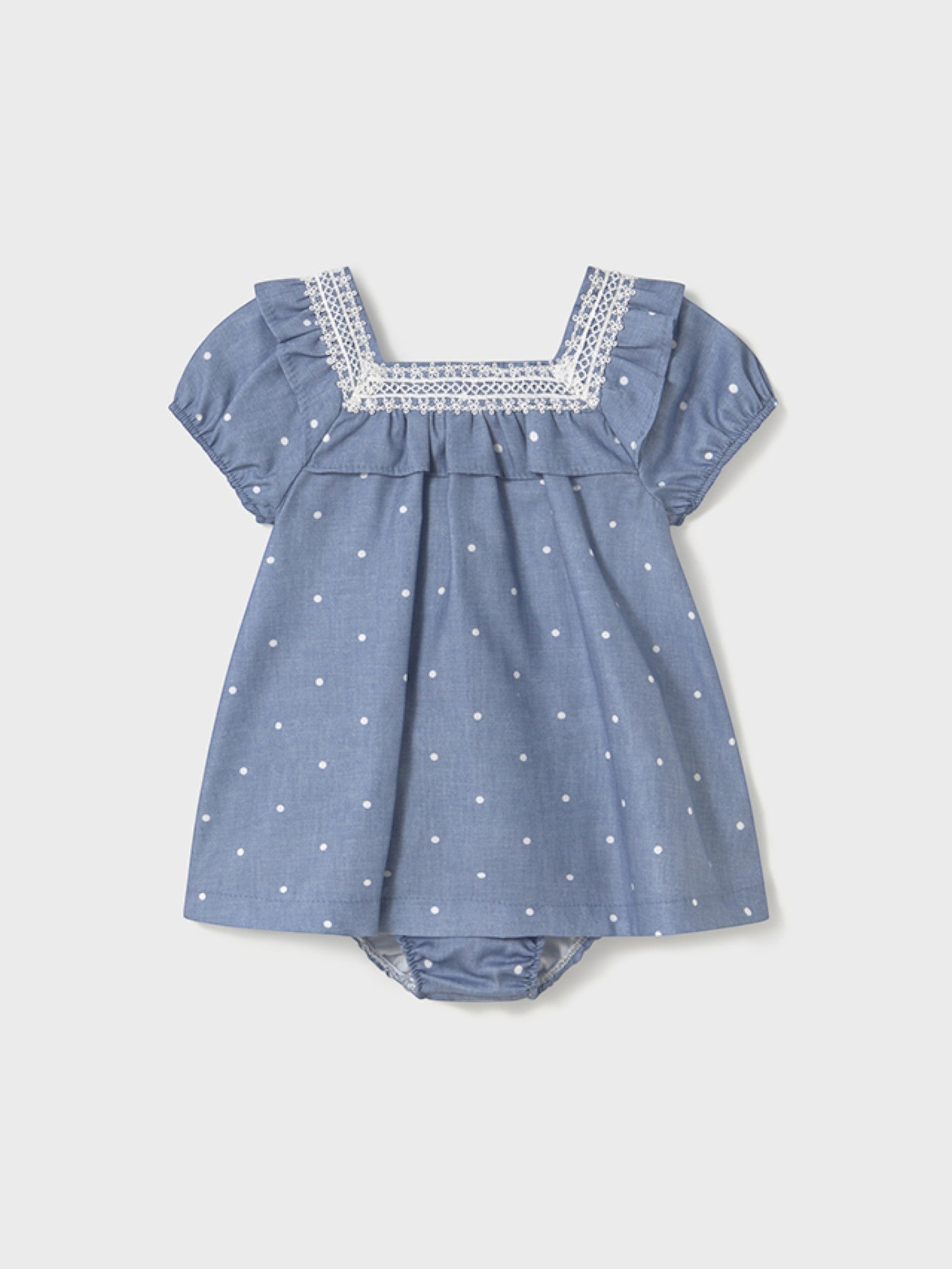 Abito   con braghetta Bimba AZZURRO 1919/52 -  NANU' BABY