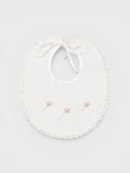 Bavetta Neonata Panna MERIDA/BV by PICCOLA GIUGGIOLA