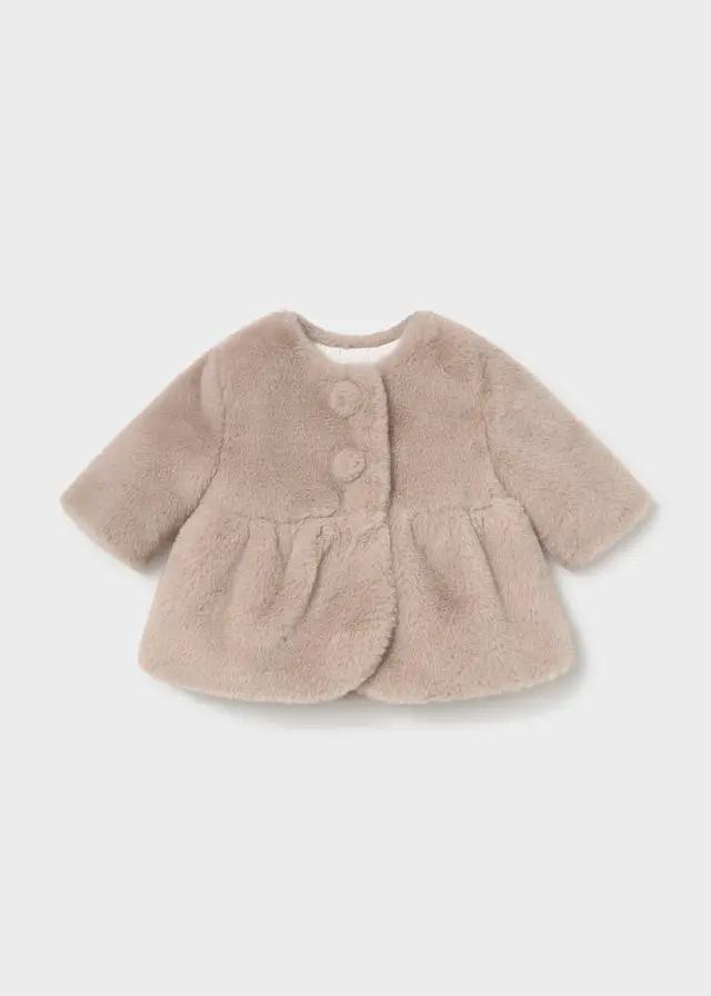 Cappotto Bimba Beige 2406/91 by MAYORAL